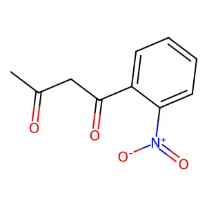 1-(2-Nitrophenyl)-1,3-butanedione structure