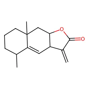 土木香内酯 structure