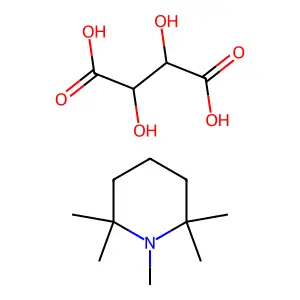 Pempidine hydrogen tartrate structure