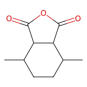 1,3-Isobenzofurandione, hexahydro-4,7-dimethyl- structure