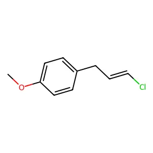 1-(3-Chloro-2-propenyl)-4-methoxybenzene structure