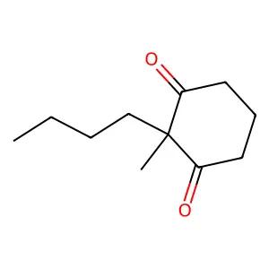 1,3-Cyclohexanedione, 2-butyl-2-methyl- structure