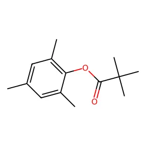 2,4,6-Trimethylphenyl 2,2-dimethylpropanoate structure