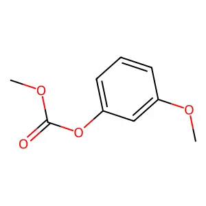 Carbonic acid, 3-methoxyphenyl methyl ester structure