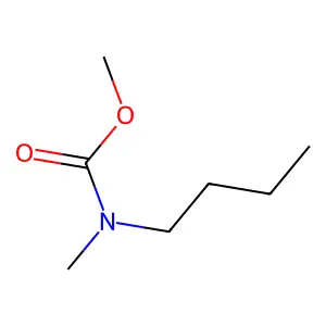 Methyl butylmethylcarbamate structure