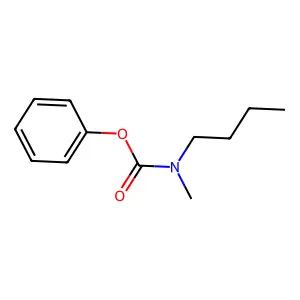 Phenyl butyl(methyl)carbamate structure