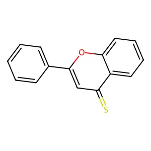 2-Phenyl-1-benzopyran-4(4H)-thione structure