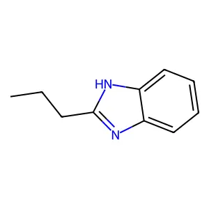 2-Propyl-1H-benzimidazole structure