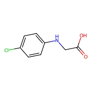 Benzeneacetic acid, alpha-amino-4-chloro- structure