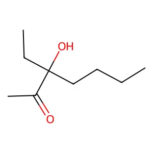 3-Ethyl-3-hydroxy-2-heptanone structure
