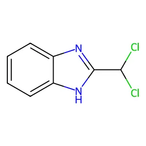 2-(dichloromethyl)-1H-benzimidazole structure