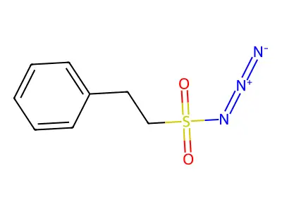 Benzeneethanesulfonyl azide structure