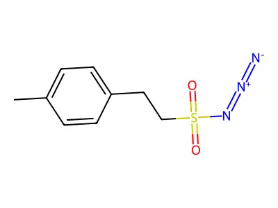N-diazo-2-(4-methylphenyl)ethanesulfonamide structure