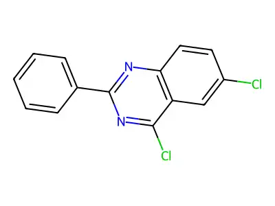 4,6-Dichloro-2-phenylquinazoline structure