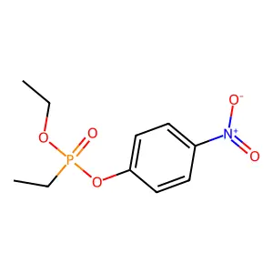 Ethyl 4-nitrophenyl P-ethylphosphonate structure