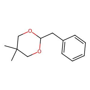 2-Benzyl-5,5-dimethyl-1,3-dioxane structure