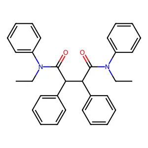 N~1~,N~4~-Diethyl-N~1~,N~4~,2,3-tetraphenylbutanediamide structure