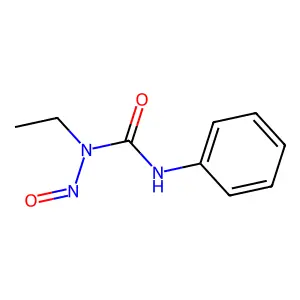 1-Ethyl-1-nitroso-3-phenylurea structure
