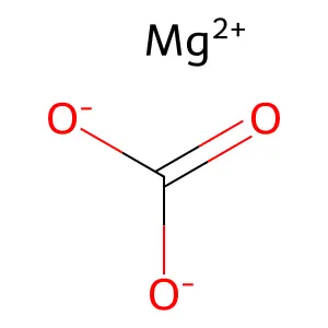 碳酸鎂 structure