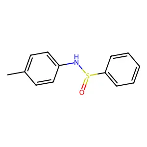 Benzenesulfino-p-toluidide structure