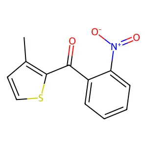 (3-Methylthiophen-2-yl)-(2-nitrophenyl)methanone structure