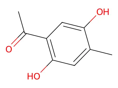 1-(2,5-Dihydroxy-4-methylphenyl)ethanone structure