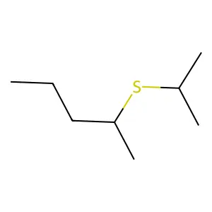 2-(Isopropylthio)pentane structure