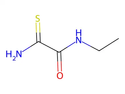 2-Amino-N-ethyl-2-thioxoacetamide structure