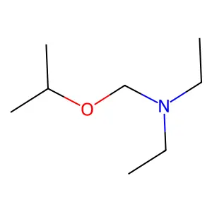 N-乙基-N-[(1-甲基乙氧基)甲基]乙胺 structure