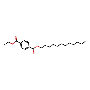 1,4-Benzenedicarboxylic acid, dodecyl ethyl ester structure
