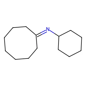 N-Cyclooctylidenecyclohexanamine structure