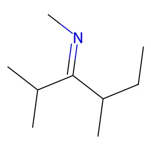 Methanamine, N-[2-methyl-1-(1-methylethyl)butylidene]- structure