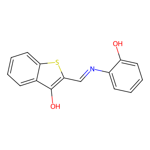 2-[(2-hydroxyanilino)methylene]-1-benzothiophen-3(2H)-one structure