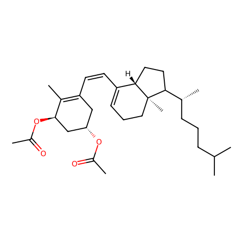 1-HPV D(3) diacetate structure