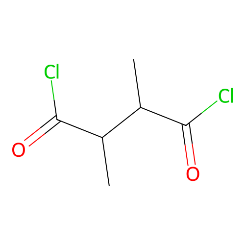 2,3-Dimethylsuccinoyl dichloride structure