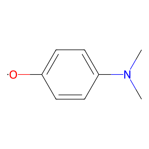 4-(Dimethylamino)phenoxyradical structure