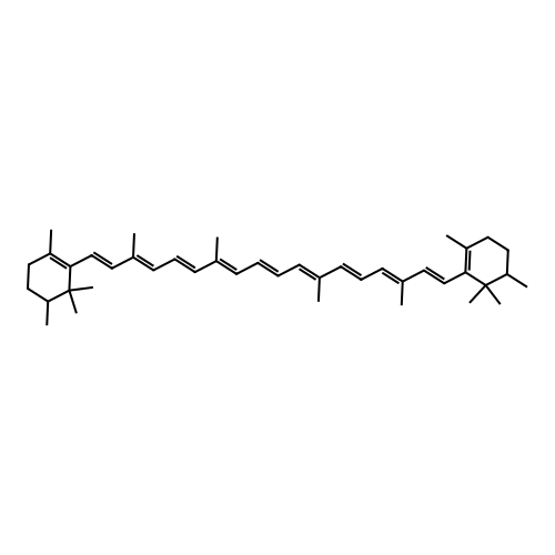 5,5-Dimethyl-beta-carotene structure