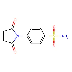 4-(2,5-二氧代-1-吡咯烷基)苯磺酰胺 structure