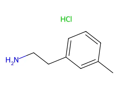 3-甲基苯乙胺 structure