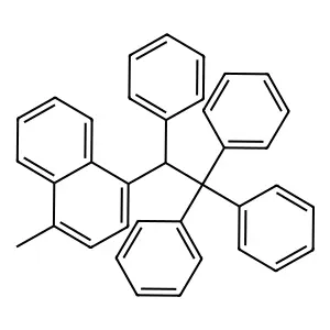 1-Methyl-4-(1,2,2,2-tetraphenylethyl)naphthalene structure