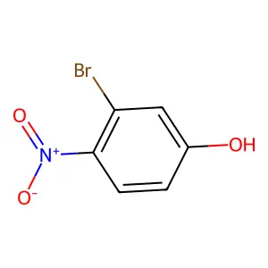 3-Bromo-4-nitrophenol structure