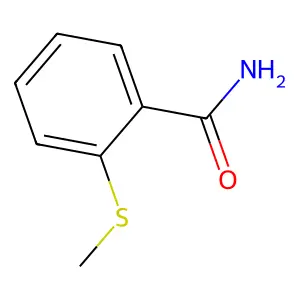 2-Methylsulfanyl-benzamide structure