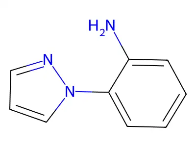 2-(1H-pyrazol-1-yl)aniline structure