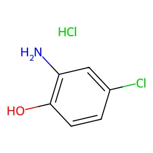 Phenol, 2-amino-4-chloro-, hydrochloride (1:1) structure