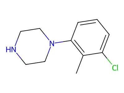 1-(3-Chloro-2-methylphenyl)piperazine structure