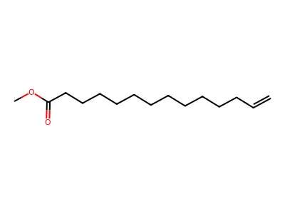 13-Tetradecenoic acid, methyl ester structure