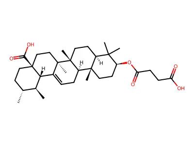 Succinyl ursolic acid structure