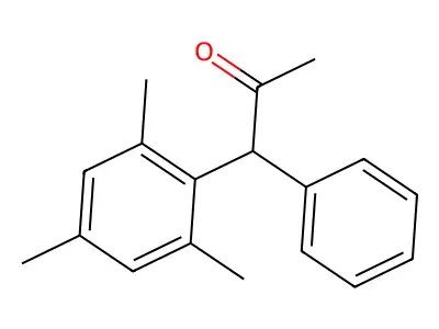 2-Propanone, 1-phenyl-1-(2,4,6-trimethylphenyl)- structure