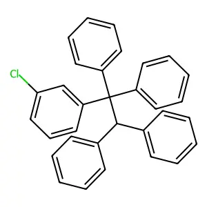1-Chloro-3-(1,1,2,2-tetraphenylethyl)benzene structure