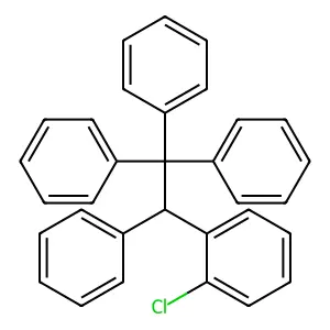 1-Chloro-2-(1,2,2,2-tetraphenylethyl)benzene structure